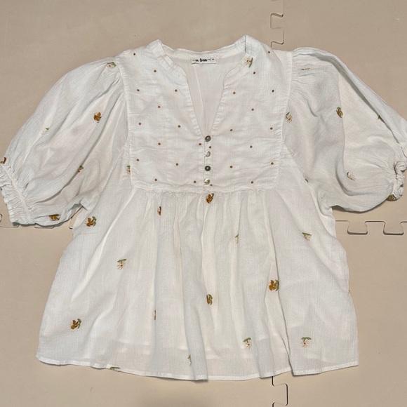 in loom Tops - in loom Embroidery Detailed Top with Lining